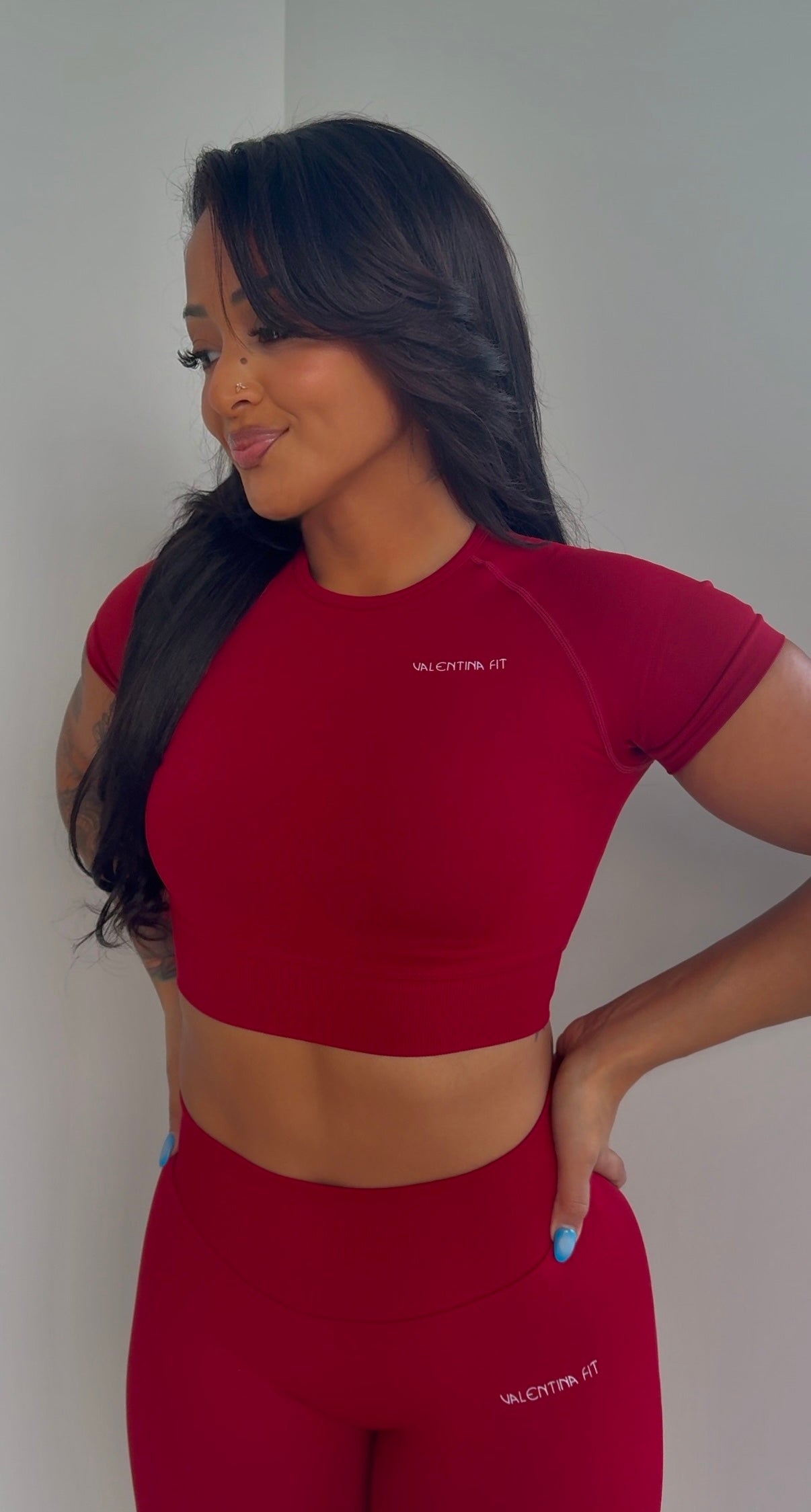 Limited Edition* Roses Crop Top