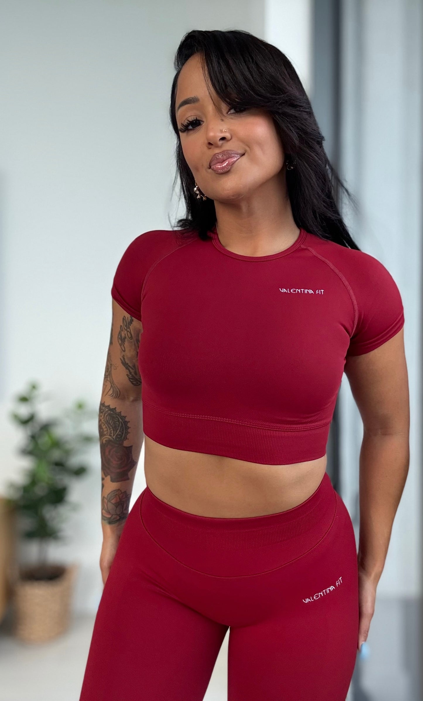 Limited Edition* Roses Crop Top
